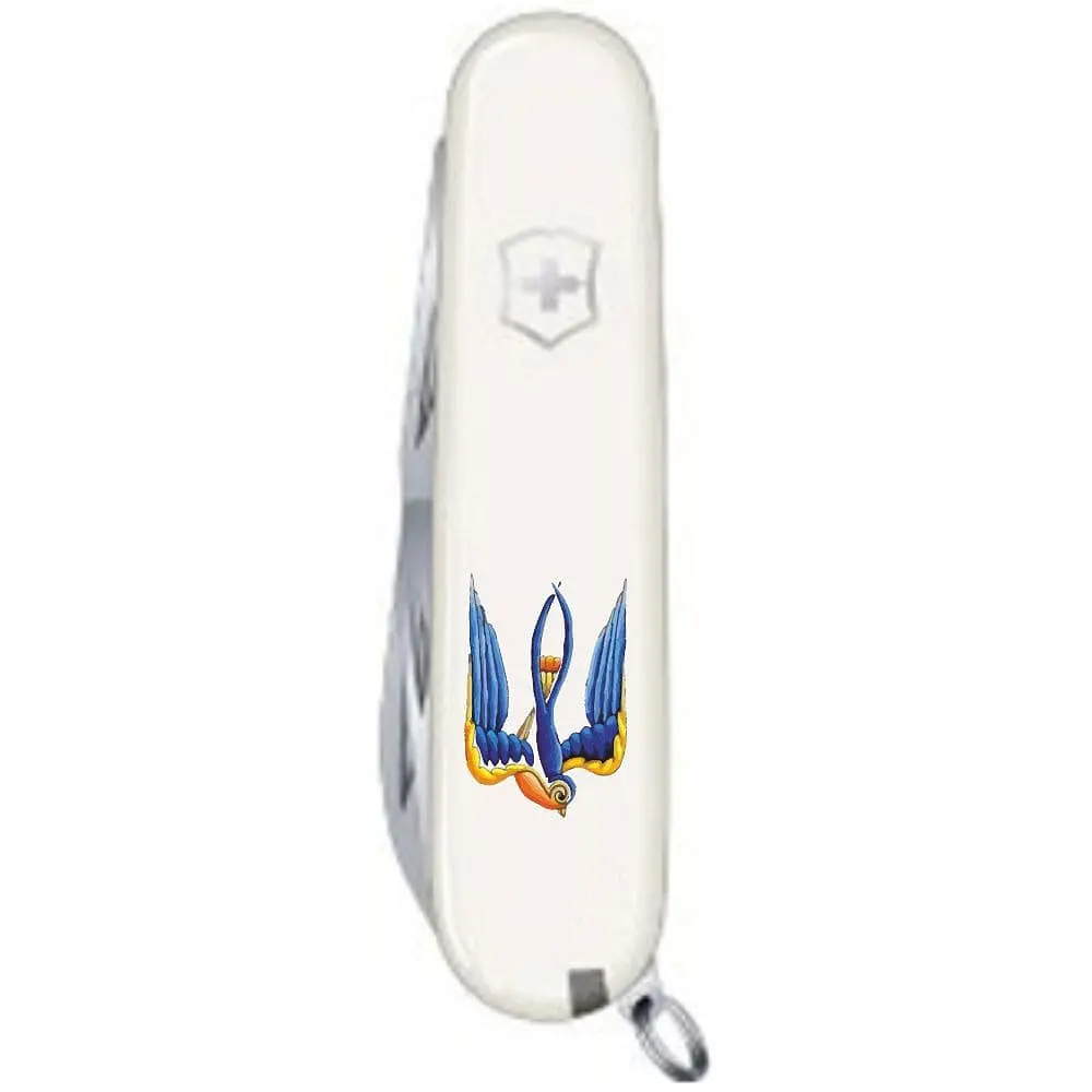 Ніж Victorinox Spartan Ukraine 91мм 12функ біл Ластівка - фото 3
