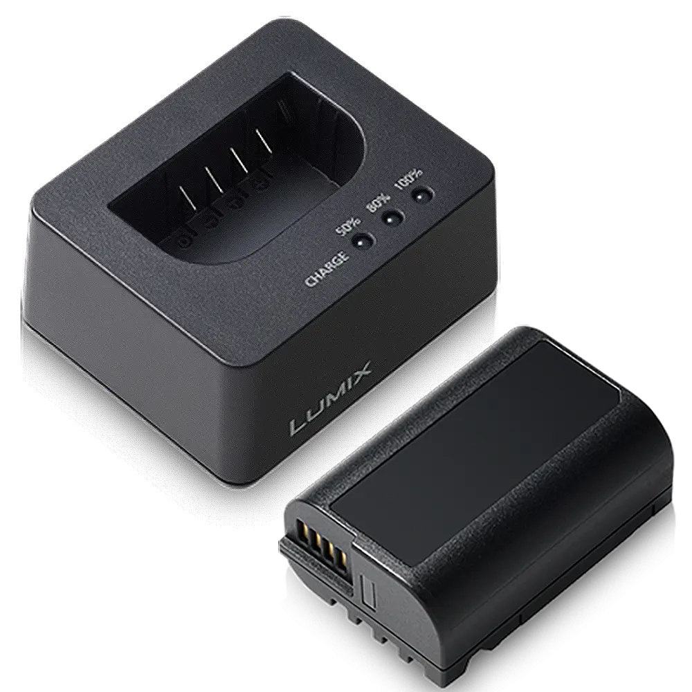 Комплект зарядного пристрою Panasonic DMW-BTCD15E + Акумулятор Panasonic DMW-BLK22EB - фото 2