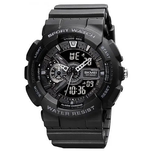 Чоловічий наручний годинник 1688 All Black. Skmei acs0030629