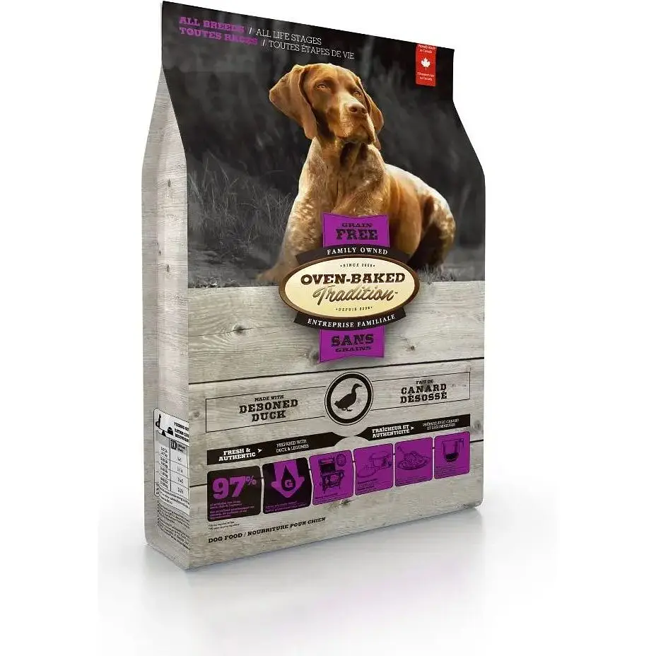 Сухой корм для собак Oven-Baked Tradition, беззерновий, из свежего мяса утки, 10,44 кг - фото 4