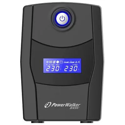 Пристрій безперебійного живлення PowerWalker VI 600 STL (10121072) - фото 2