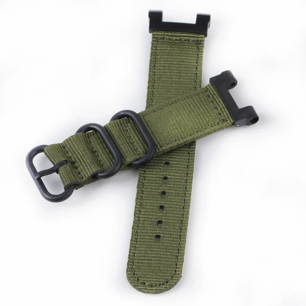 Нейлоновий ремінець Primo Traveller для годинника Xiaomi Amazfit T-Rex (A1918)/T-Rex Pro (A2013) Army Green - фото 2