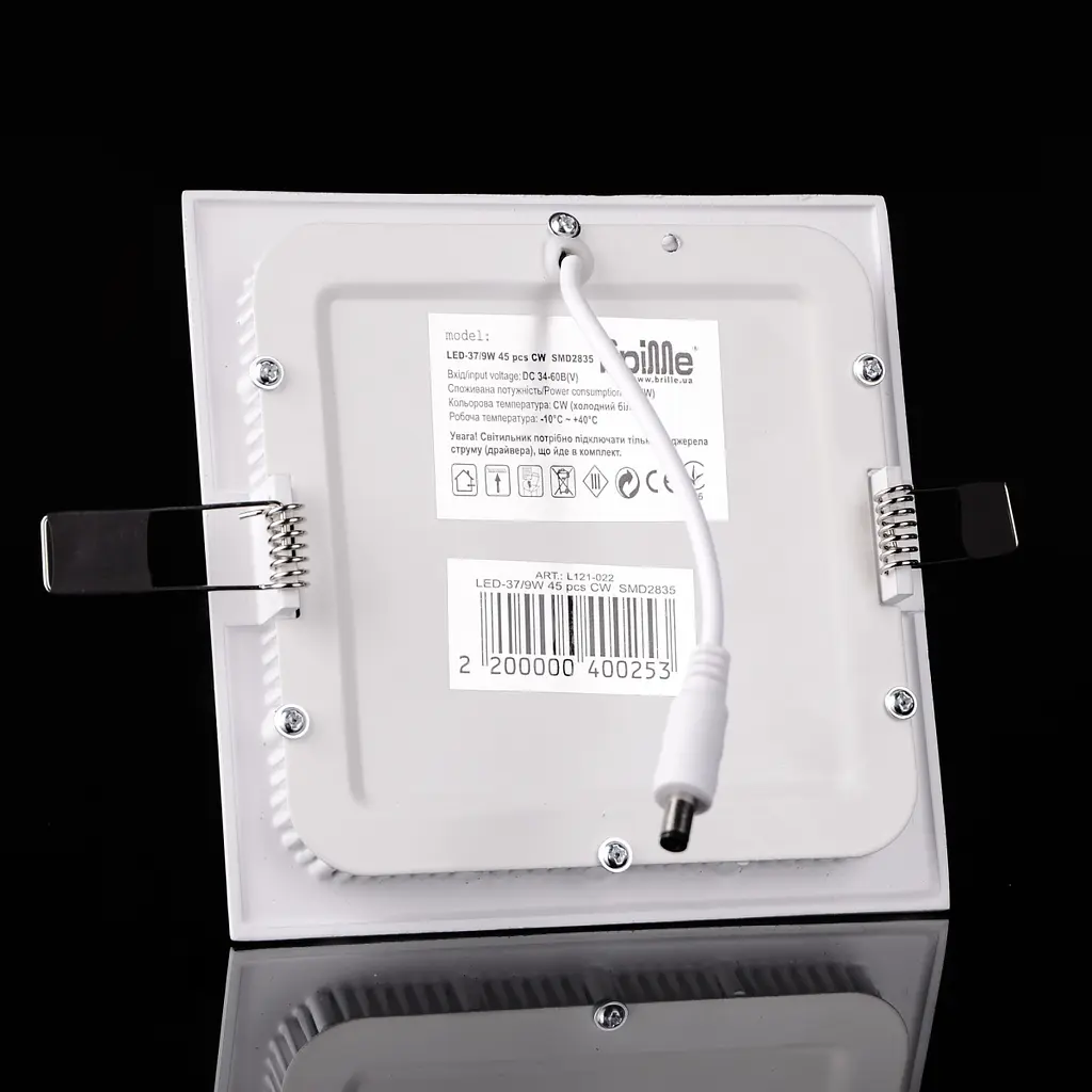 Светильник потолочный Brille врезной светодиодный LED-37/7,5W CW led L121-022 - фото 8