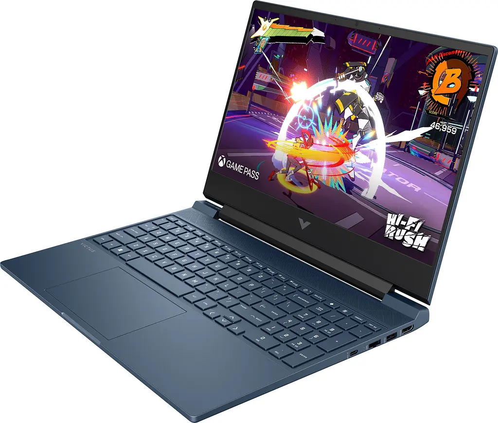 Ноутбук HP Victus 15-fb3046ua 15.6" FHD IPS AG AMD AI 7 350 24GB F1024GB NVD5060-8 DOS синій - фото 3