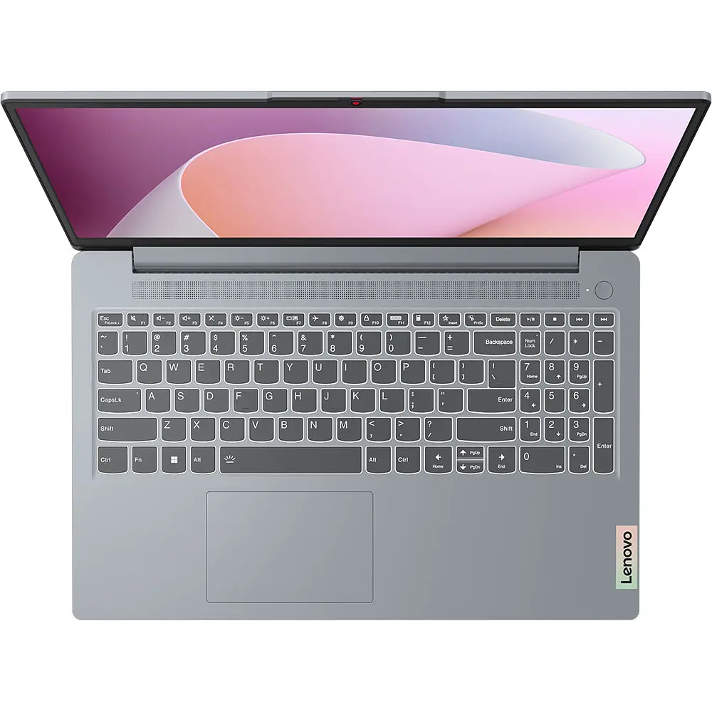 Ноутбук LENOVO IdeaPad Slim 3 15AMN8, AMD Ryzen 5 7520U до 4.3 ГГц, 15.6" Full HD, 8 ГБ, 512 ГБ, AMD Radeon 610M, FreeDOS - фото 3