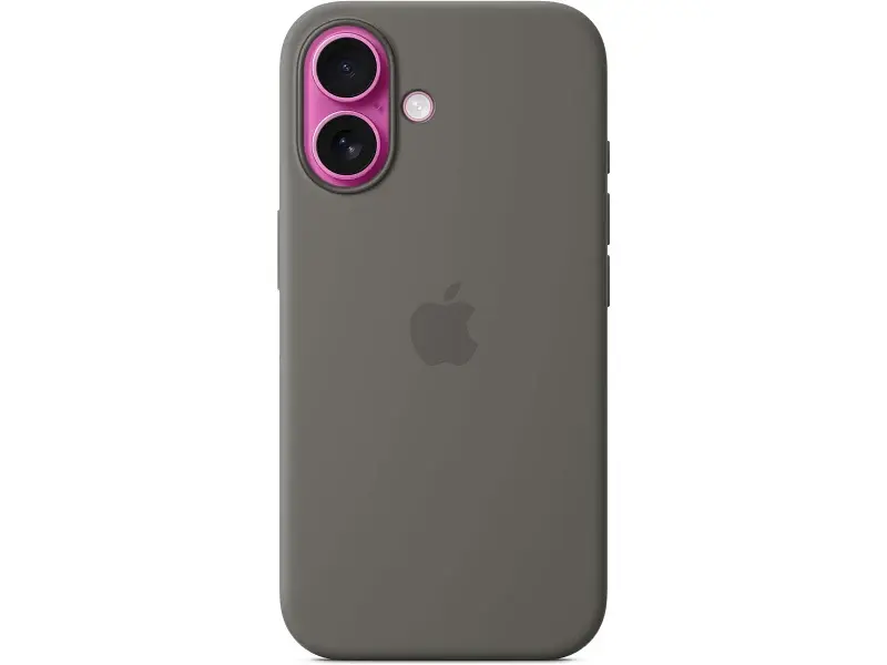 Чохол для смартфона Apple iPhone 16 Silicone Case with MagSafe - Stone Gray (MYY33) - фото 5
