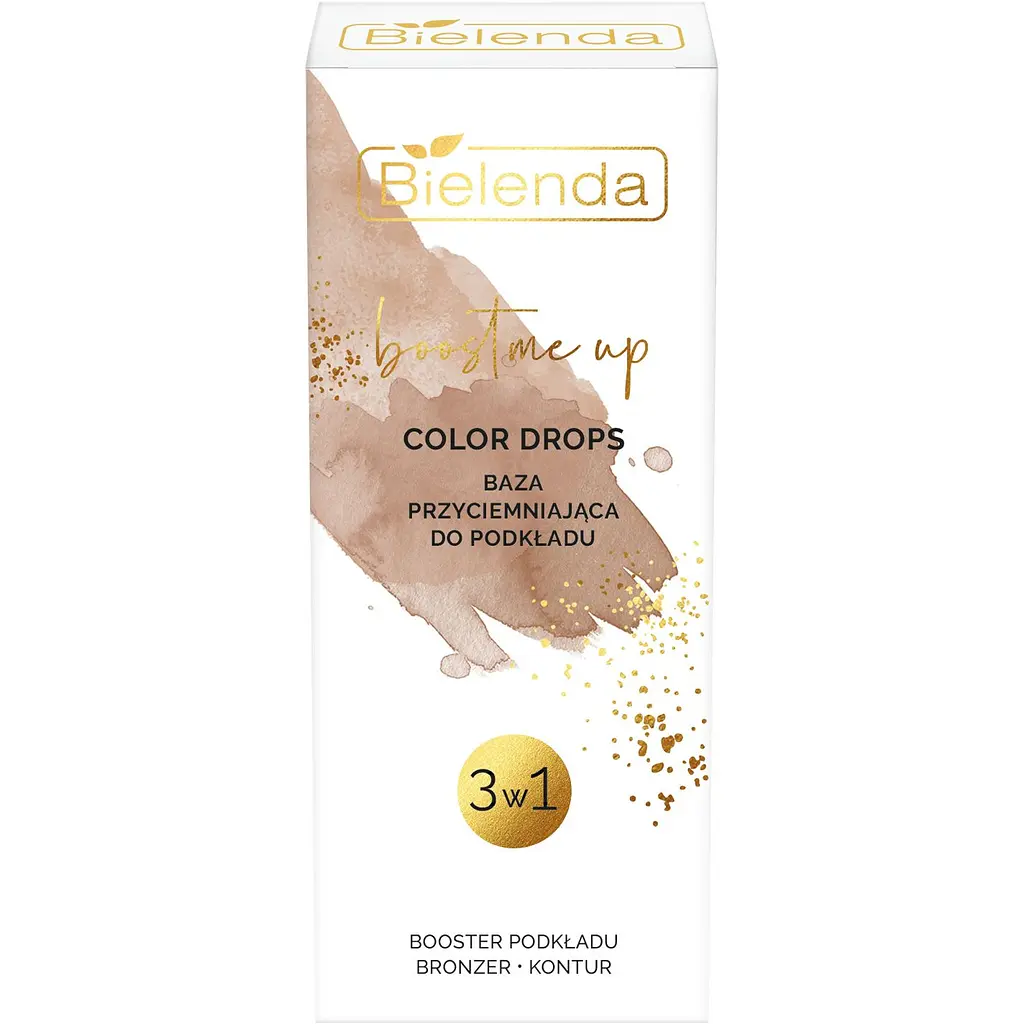 Тонирующее основание под тональный крем 3 в 1 Bielenda Boost Me Up Color Drops 15мл - фото 3