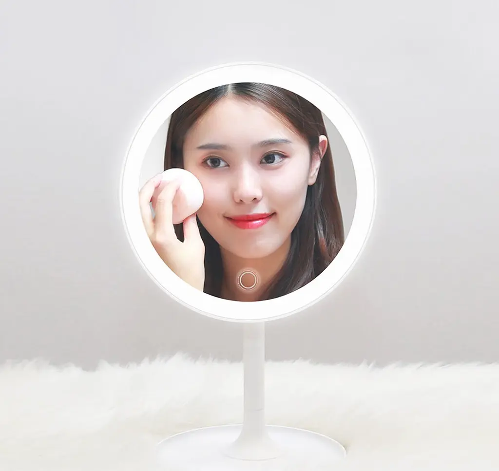 Зеркало для макияжа Doco Daylight Mirror белое HZJ001 - фото 2