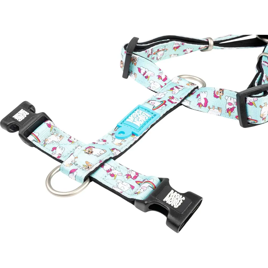 Шлея для собак Max & Molly H-Harness Unicorn L 2.5х52-79х70-97 см - фото 3