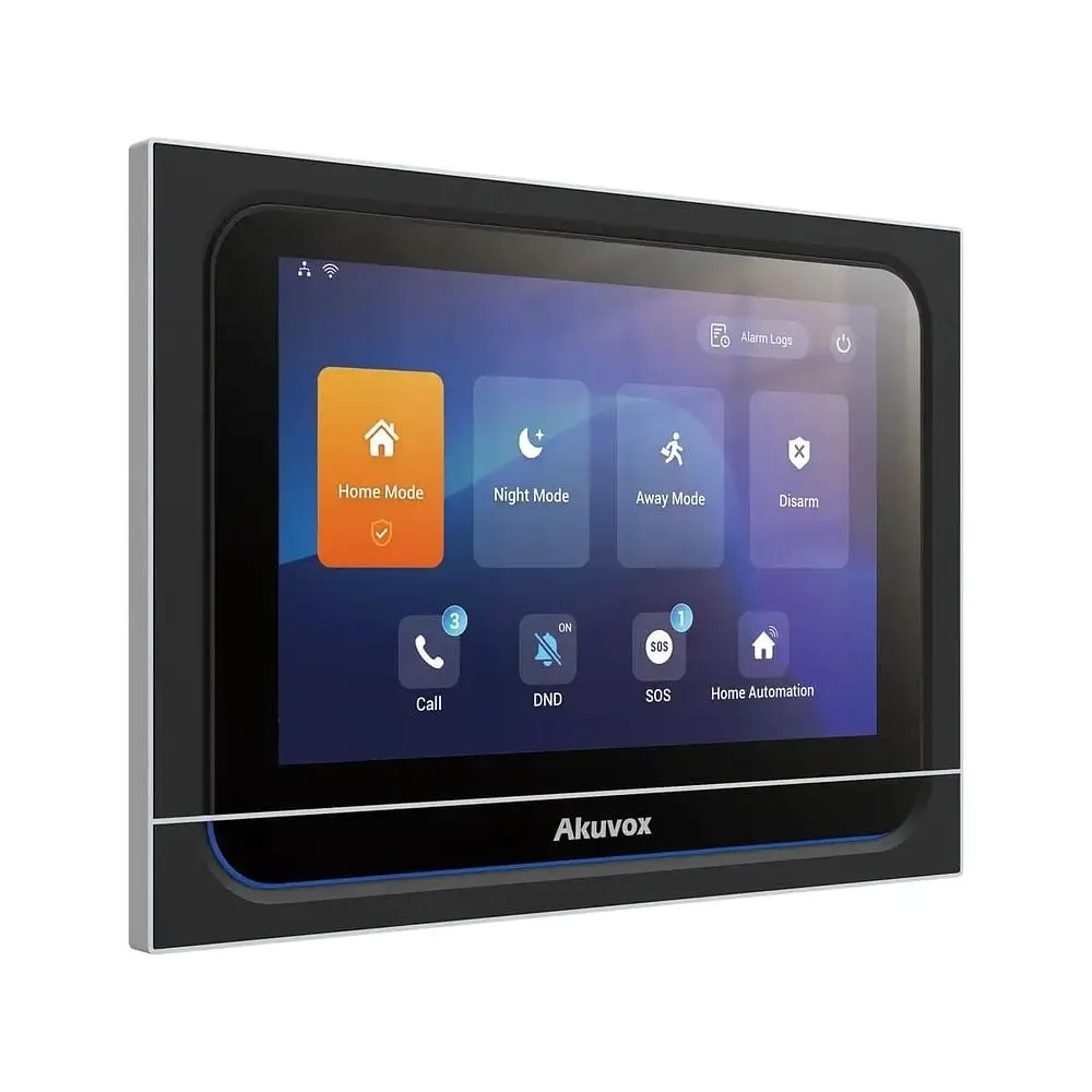 Відеодомофон 7” WiFi Akuvox X933H SIP Black Android з Zigbee 3.0 та Bluetooth (87-00052) - фото 2