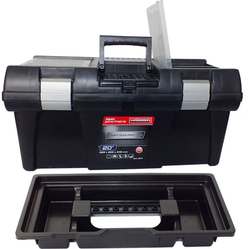 Ящик для інструментів Haisser Staff Semi Profi Alu 20" (65573) - фото 1