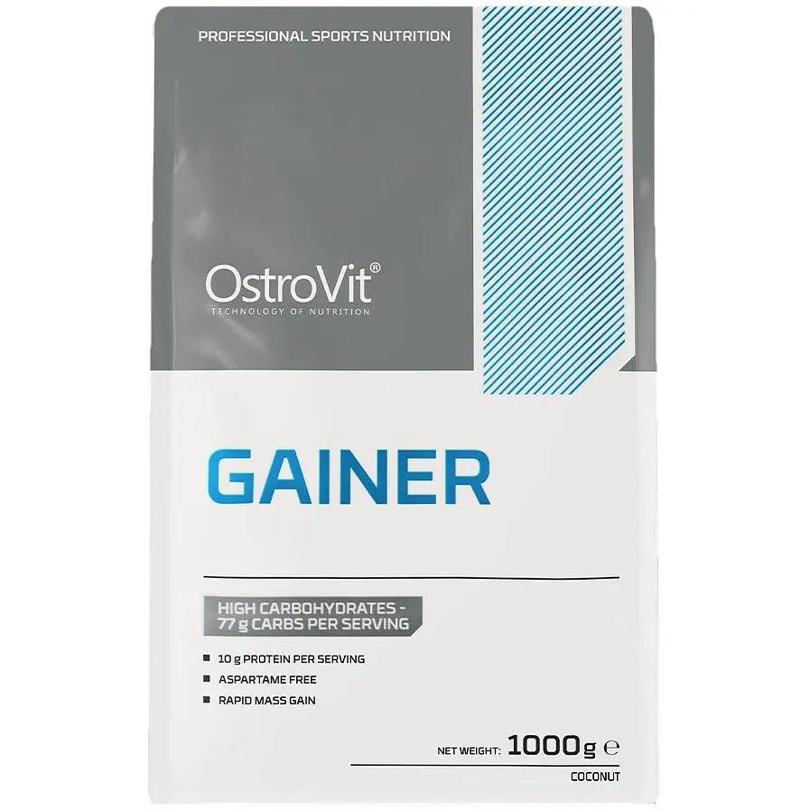 Гейнер OstroVit Gainer Coconut 1000 г - фото 2