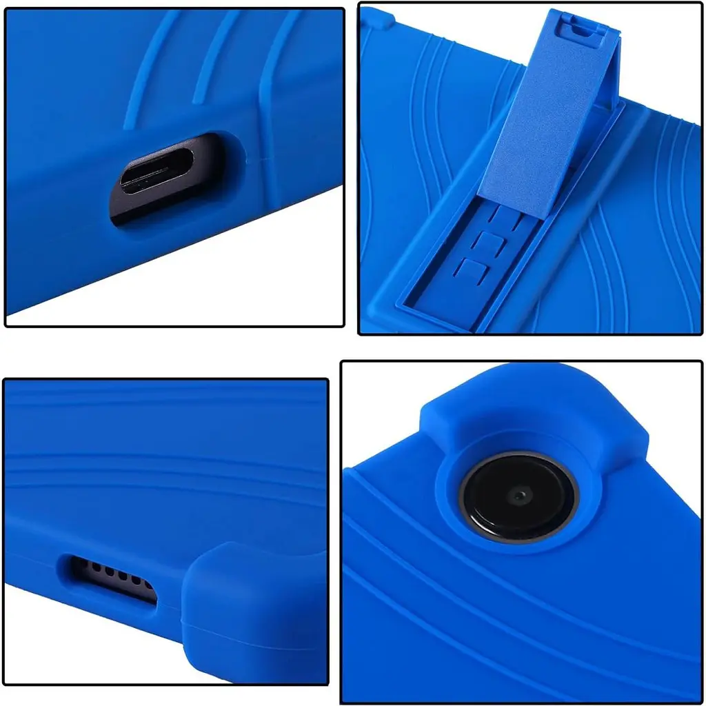 Чохол SoftGel Kids дитячий Samsung Galaxy Tab A9+ Plus SM X210 X215 Синій - фото 2