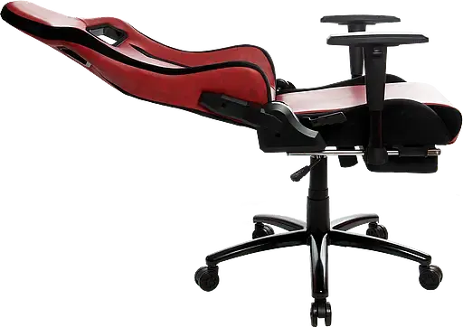 Геймерское кресло GT Racer черное с красным (X-5107 Black/Coral) - фото 8