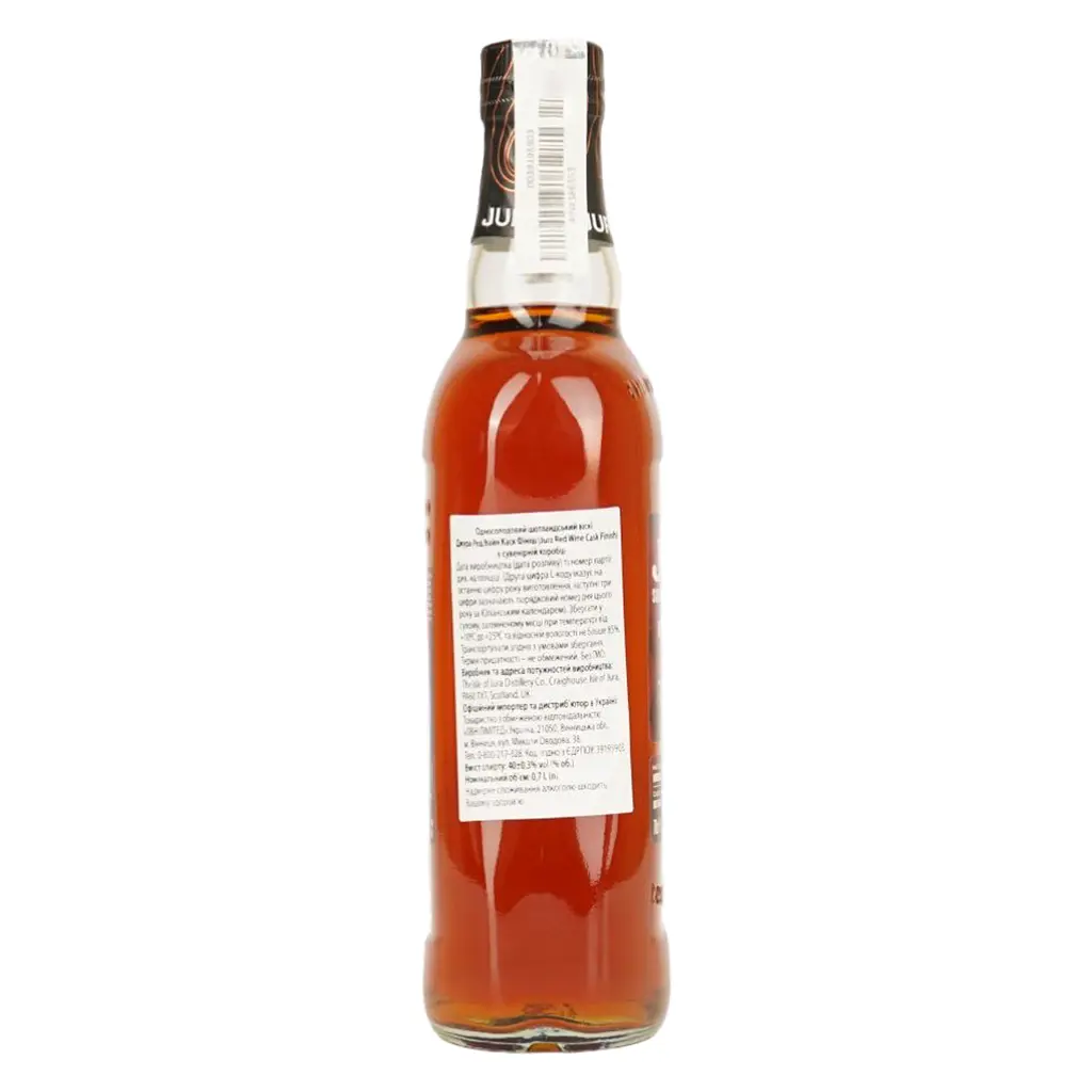 Виски Jura Red Wine Single Malt Scotch Whisky, 40%, 0,7 л (54773) - фото 7