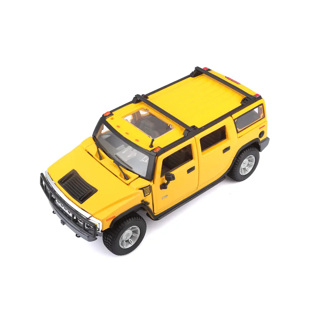 Ігрова автомодель Maisto Hummer H2 SUV 2003, жовтий, 1:27 (31231 yellow) - фото 8