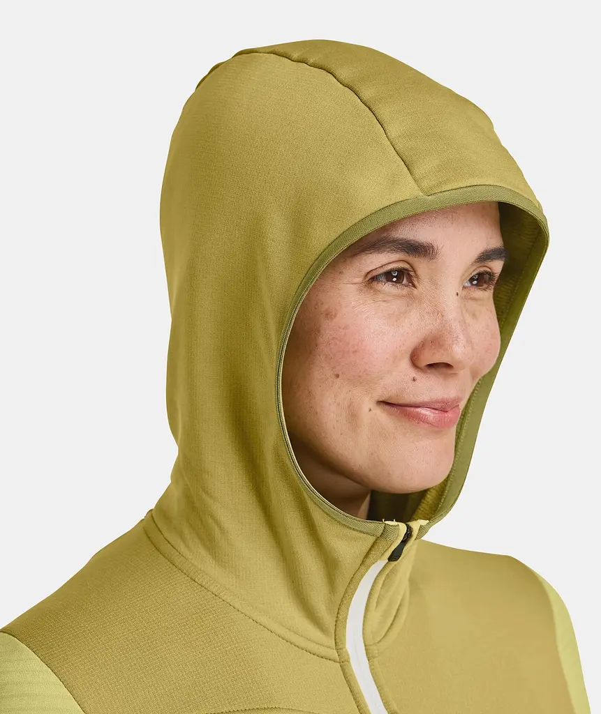 Толстовка жіноча Ortovox Fleece Grid Hoody Womens XS Рожевий - фото 7