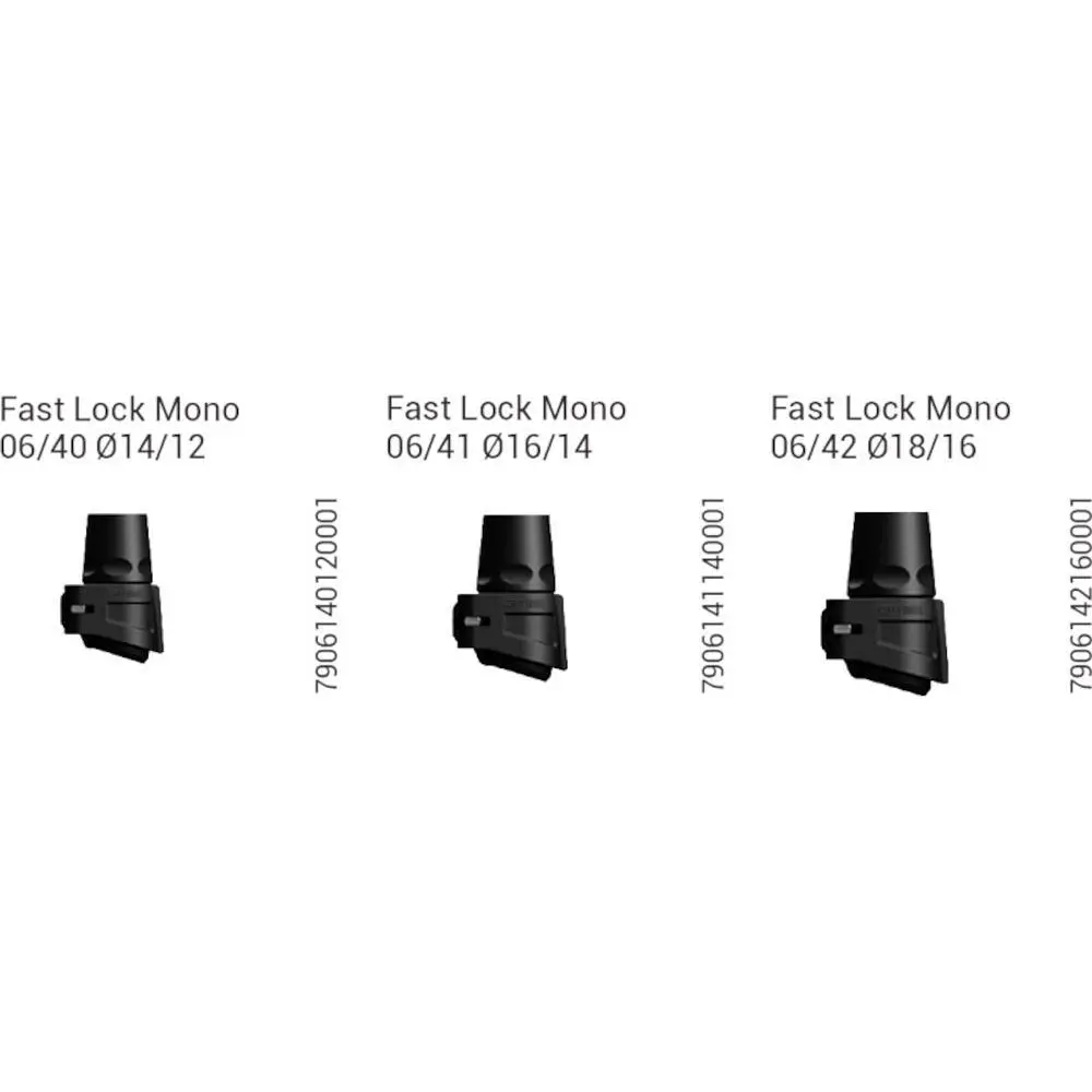 Затискне з'єднання Gabel 06/42 Fast Lock Mono Ø18/16 Чорний - фото 2