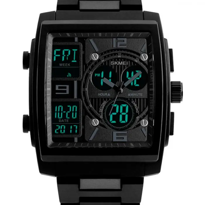 Наручний годинник Durable Skmei 1274 зелені - фото 2