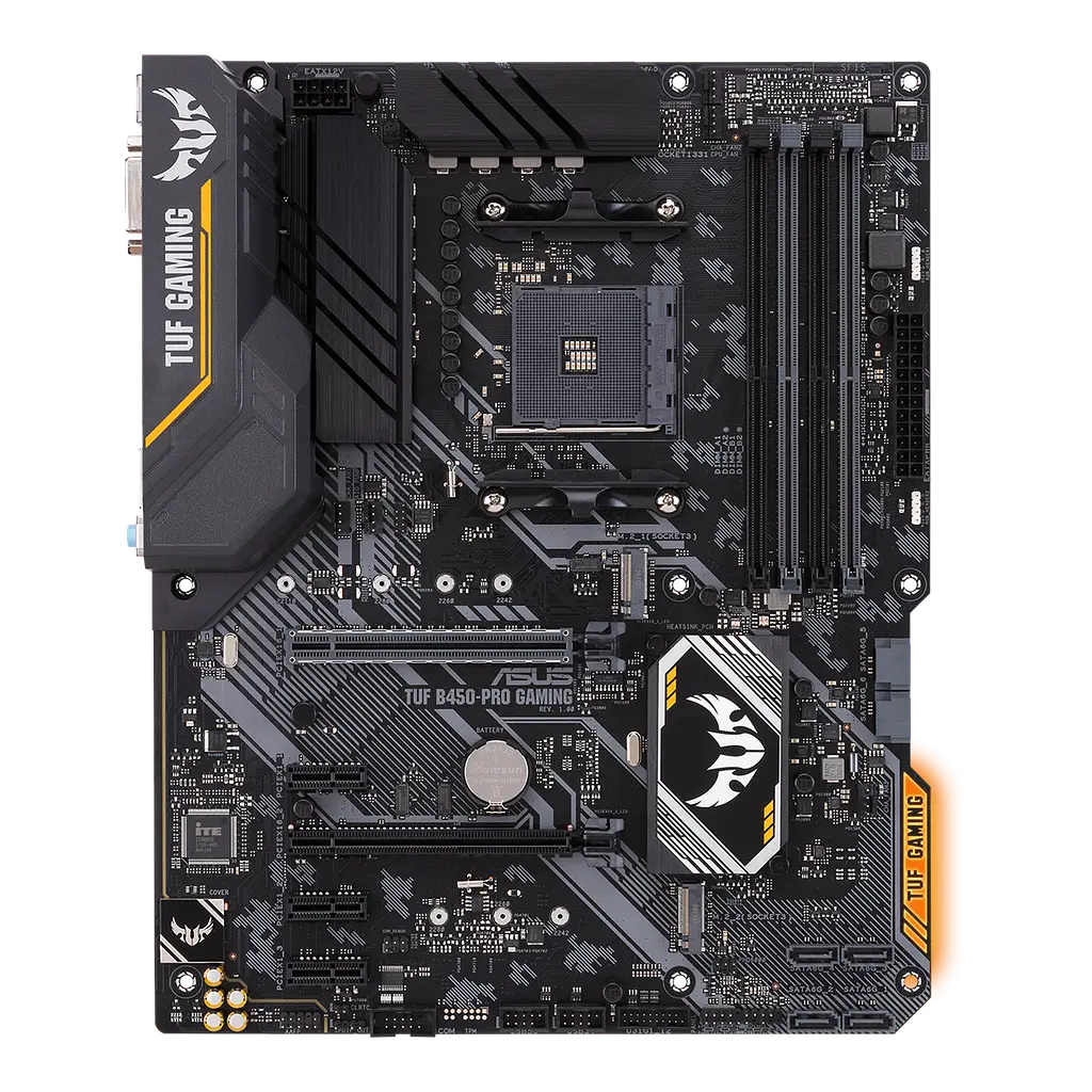 Материнська плата Asus B450-Pro TUF Gaming Socket AM4 (TUF B450-PRO GAMING) Б/В - фото 2