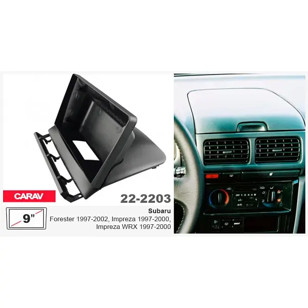 Переходная рамка Subaru Forester, Impreza, Impreza WRX Carav 22-2203 - фото 5