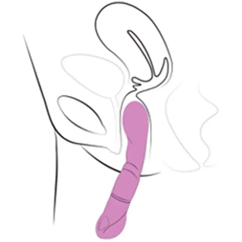 Вібратор Adrien Lastic Nyx 2.0 стимуляція точки G і входу в піхву перезаряджається - фото 4