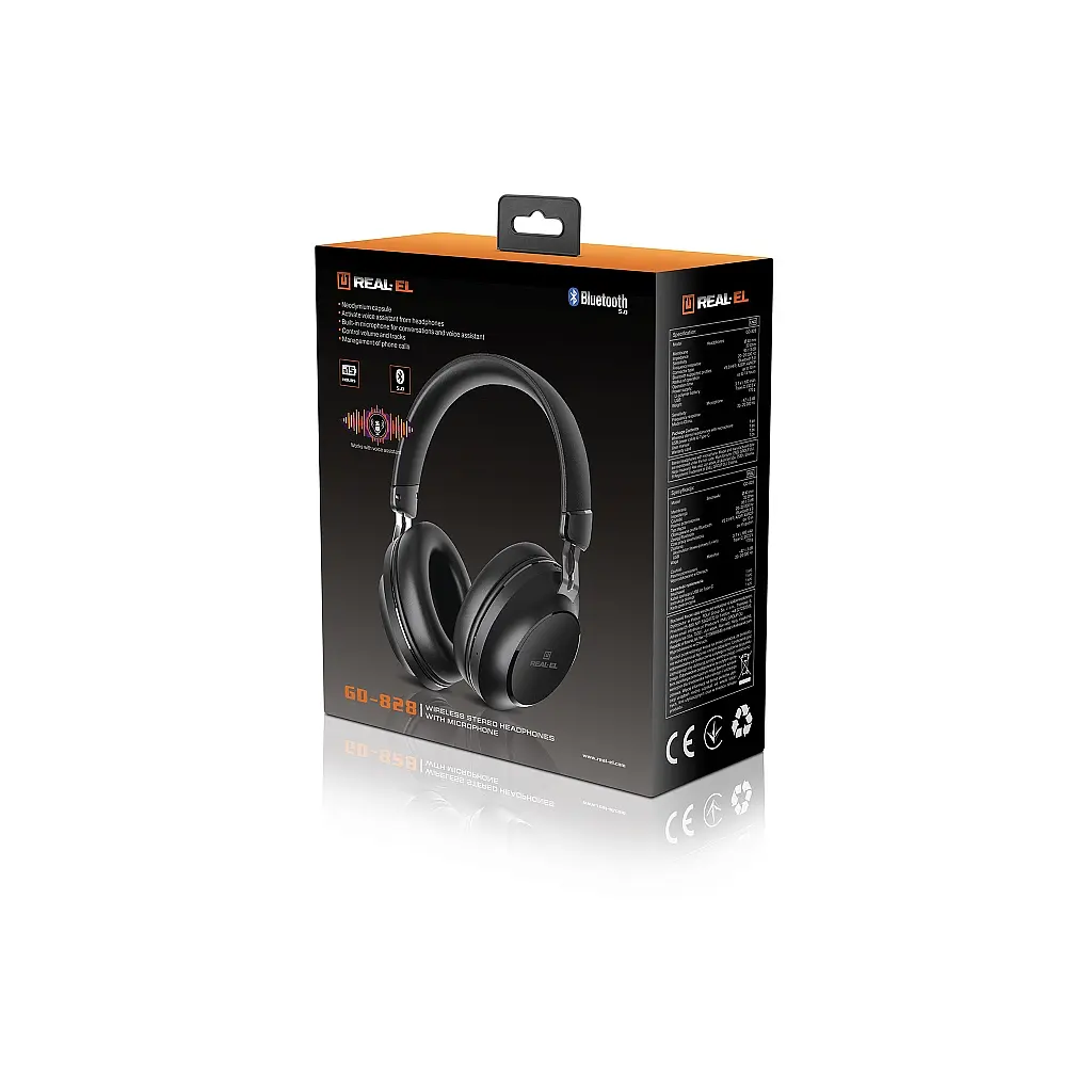 Наушники REAL-EL GD-828 Black - фото 10