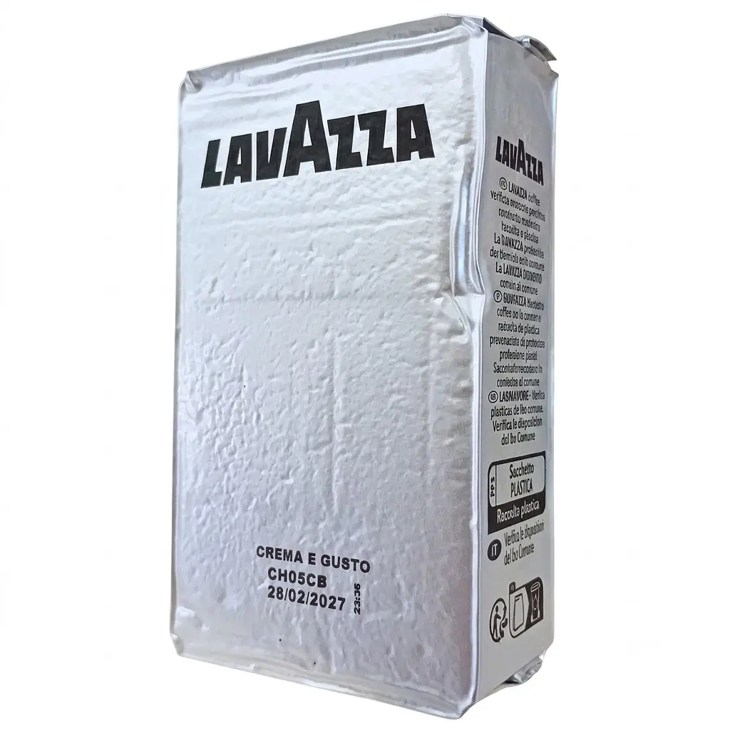Кава мелена Lavazza Crema E Gusto Silver, оригінал, 250 г