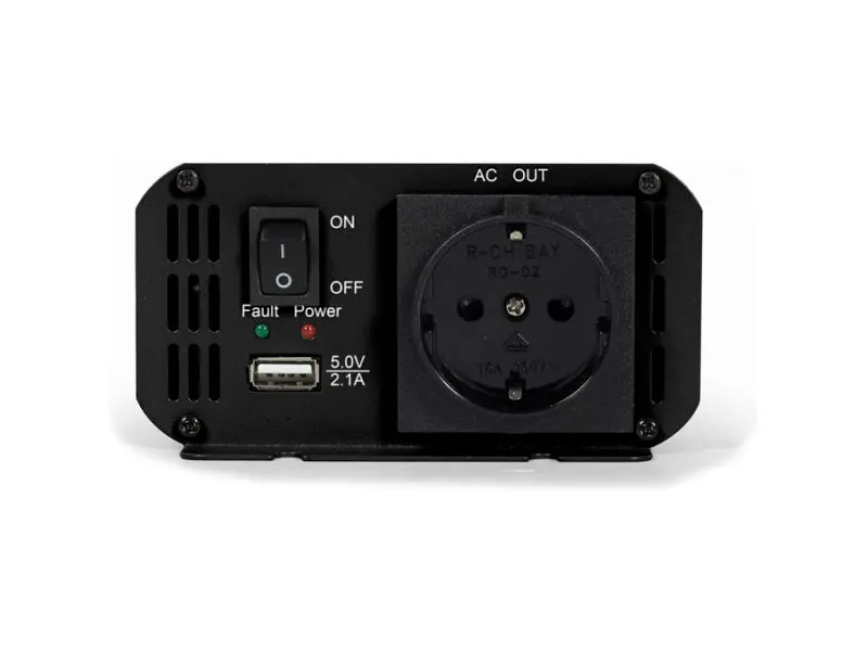 Перетворювач (інвертор) DC-AC EnerGenie EG-PWC300-01 - фото 3