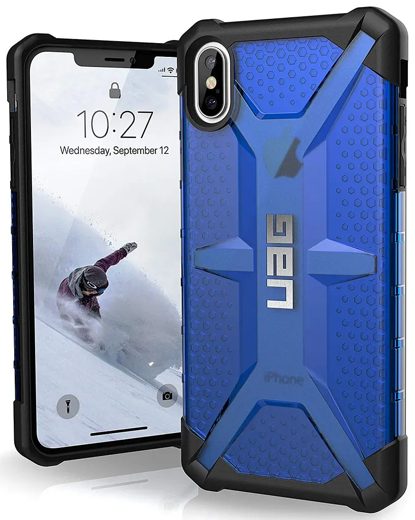 Чохол оригінальний протиударний UAG Plasma Original (111103115050) для iPhone XS Max (6.5") Cobalt - фото 2