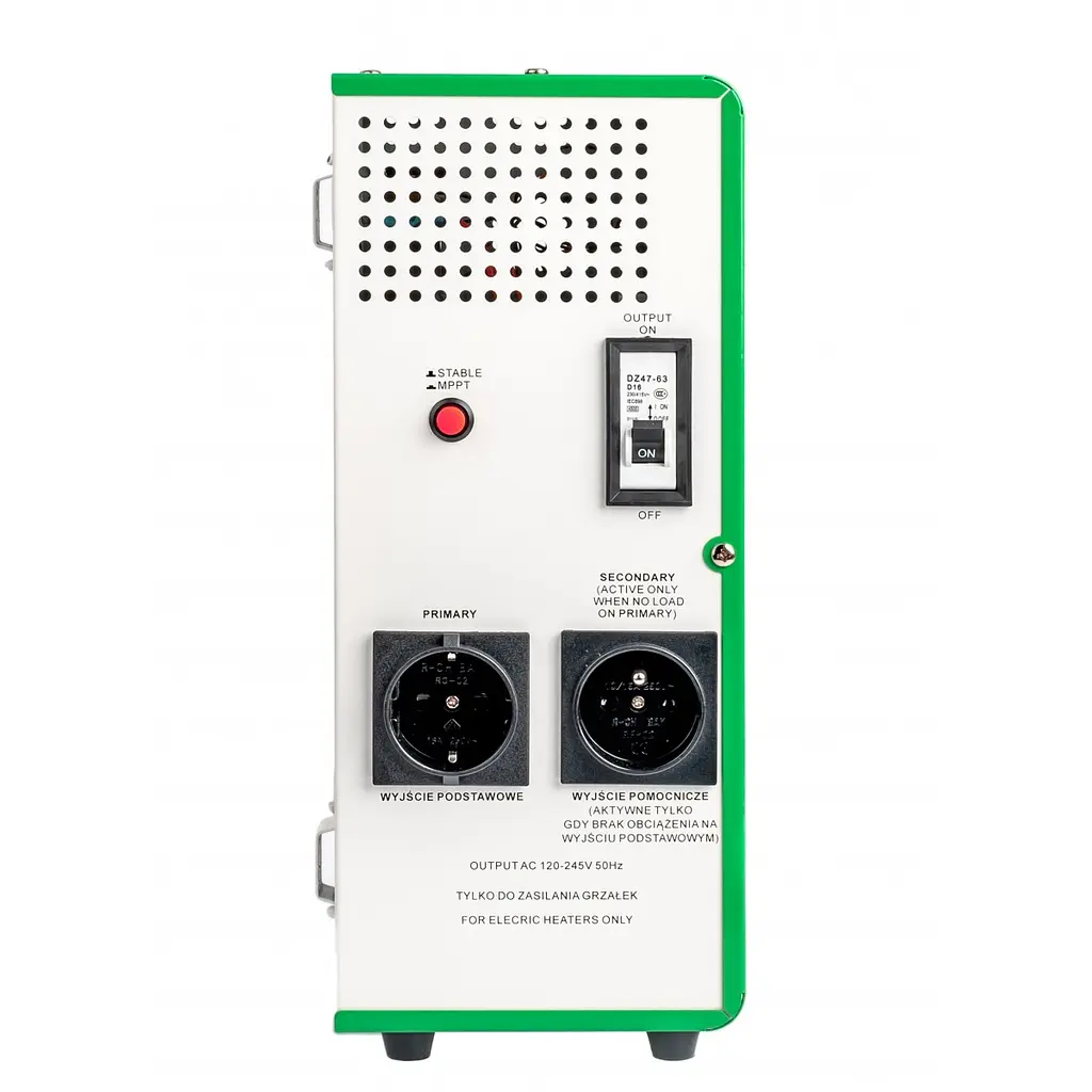Солнечный инвертор преобразователь Volt Polska MPPT Green Boost 3000 (120-350VDC) 3 кВт - фото 5