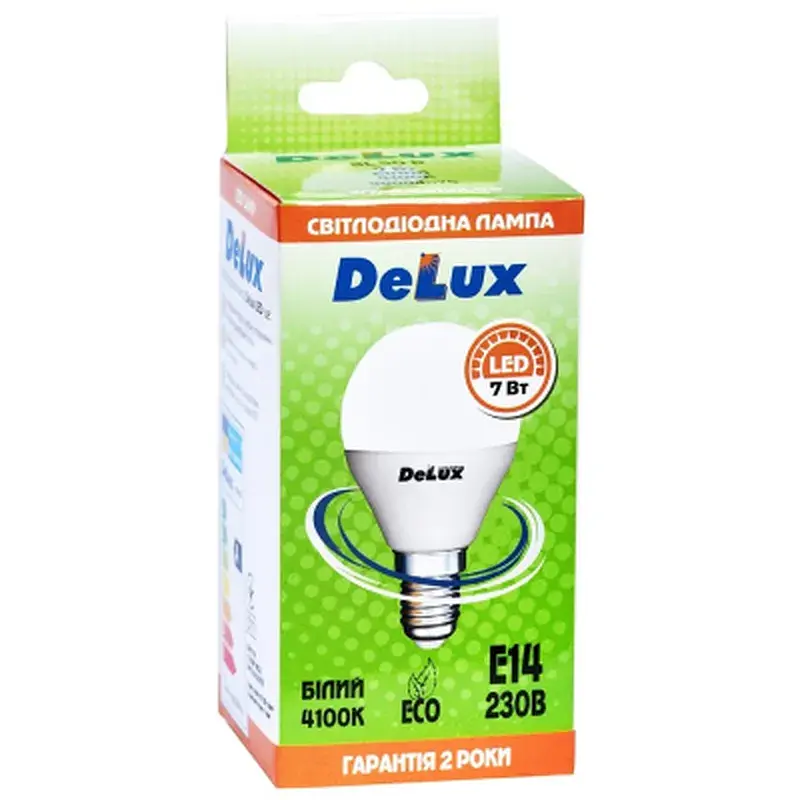 Лампочка Delux BL50P 7 Вт 4100K 220В E14 (90020560 90011758) - фото 2