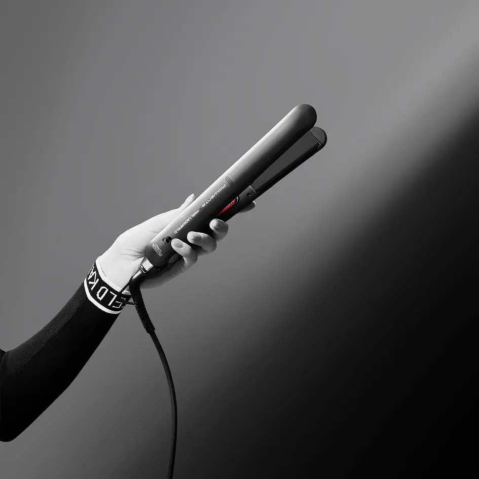 Випрямляч для волосся Rowenta x Karl Lagerfeld Easyliss чорний (SF161LF0) - фото 7