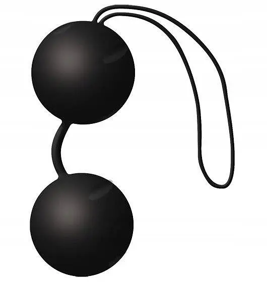Вагінальні кульки Joydivision Joyballs, 3.5 см, чорний - фото 3