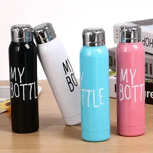 Термос з неіржавкої сталі My Bottle 300 мл з герметичною кришкою Рондомний колір - фото 2