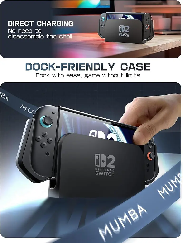 Захисний чохол Mumba Blade для Nintendo Switch 2 із TPU-ручкою - фото 3