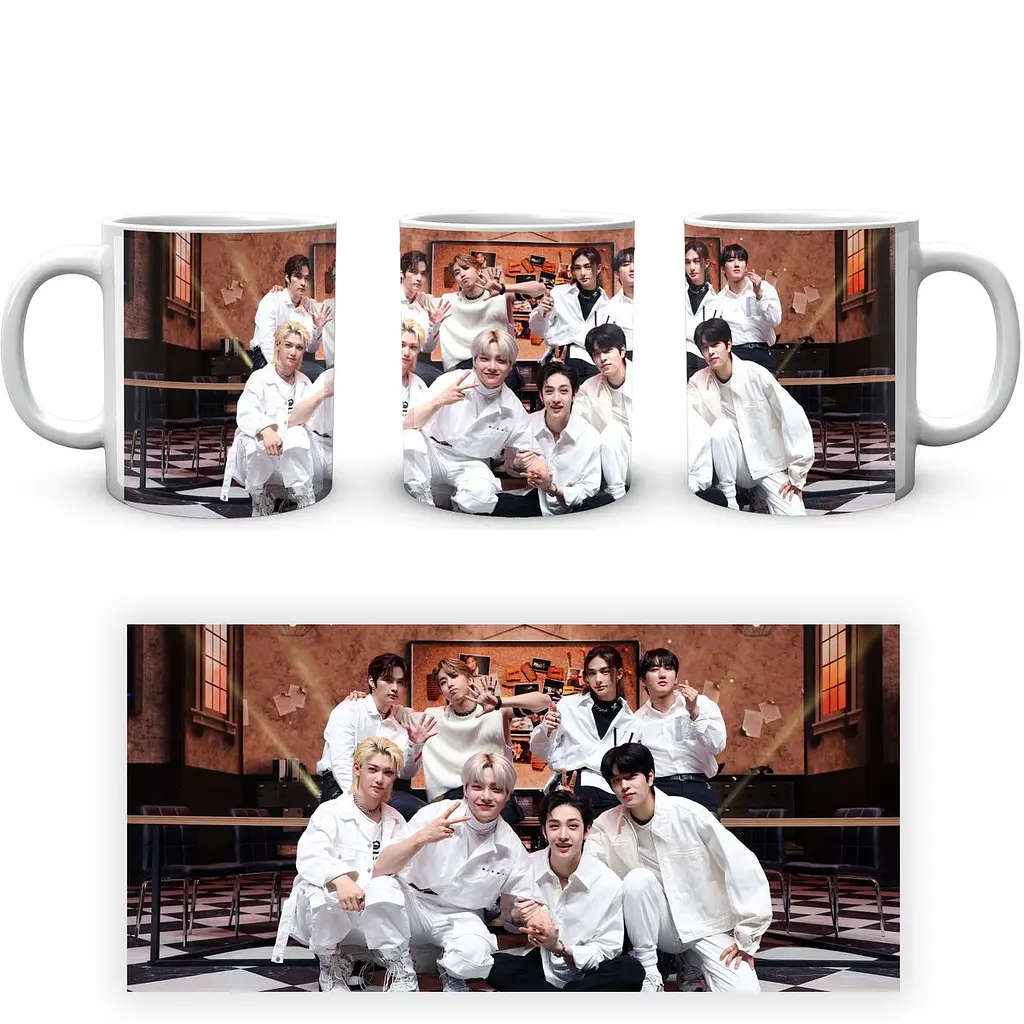 Кухоль GeekLand Stray Kids SKZ 2.08 330 мл білий - фото 4