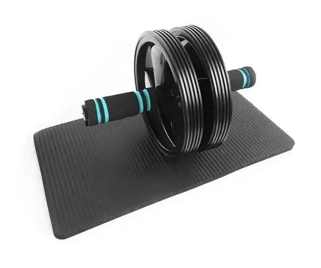 Колесо для преса U-Powex Ab wheel with mat (d18.5cm) Black (UP_1006_Ab/Wheel) - фото 2