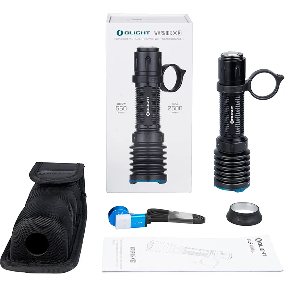 Ліхтар Olight Warrior X 3 Black - фото 11