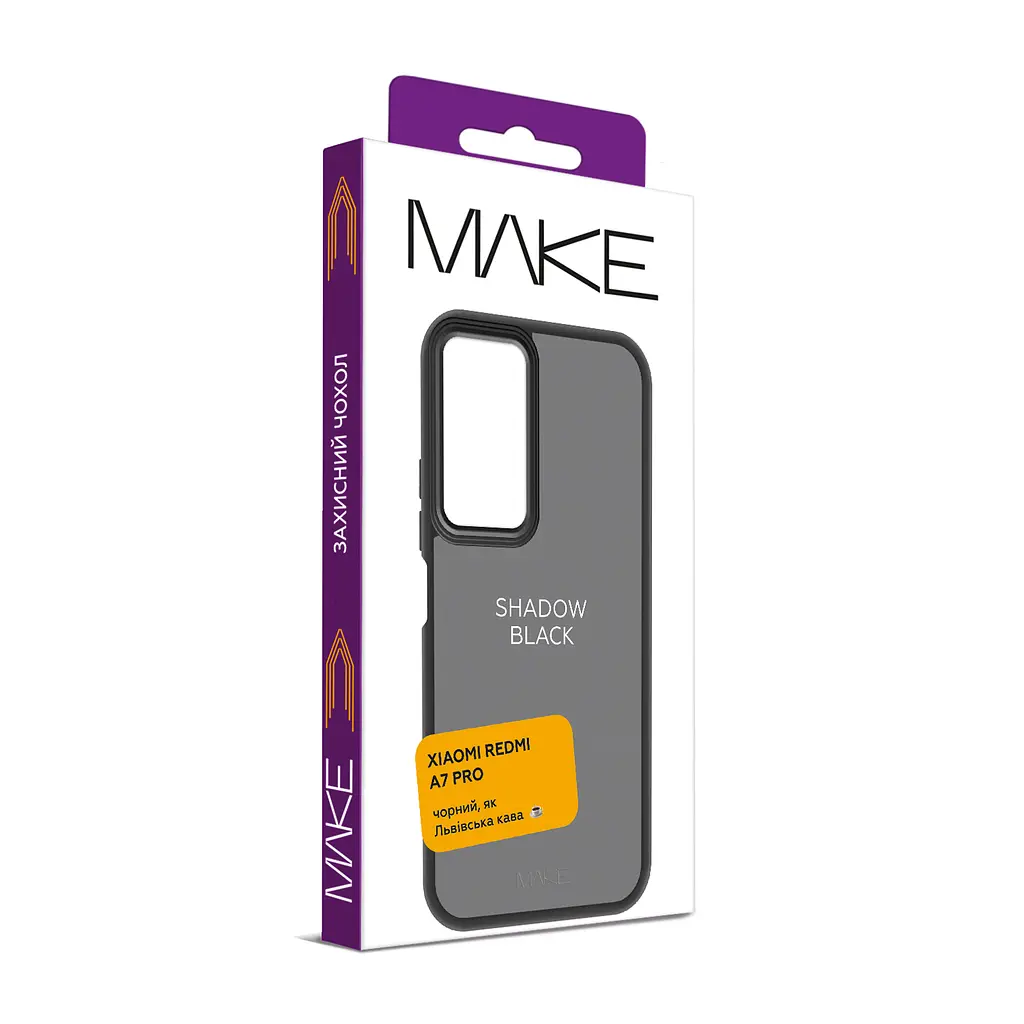 Чохол MAKE Xiaomi Redmi A7 Pro Shadow Black - фото 2