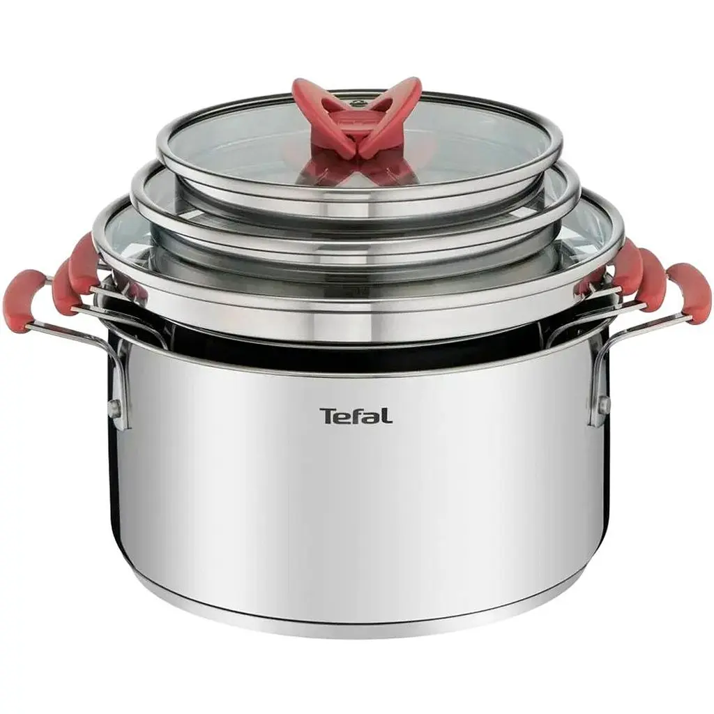 Набор кастрюль Tefal Opti'Space (G720S674) [106518] - фото 5