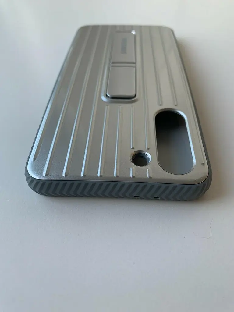 Чохол оригінальний із підставкою Official Protective Rugged Standing Cover EF-RG996CJEGRU для Samsung Galaxy S21 Plus Silver - фото 8