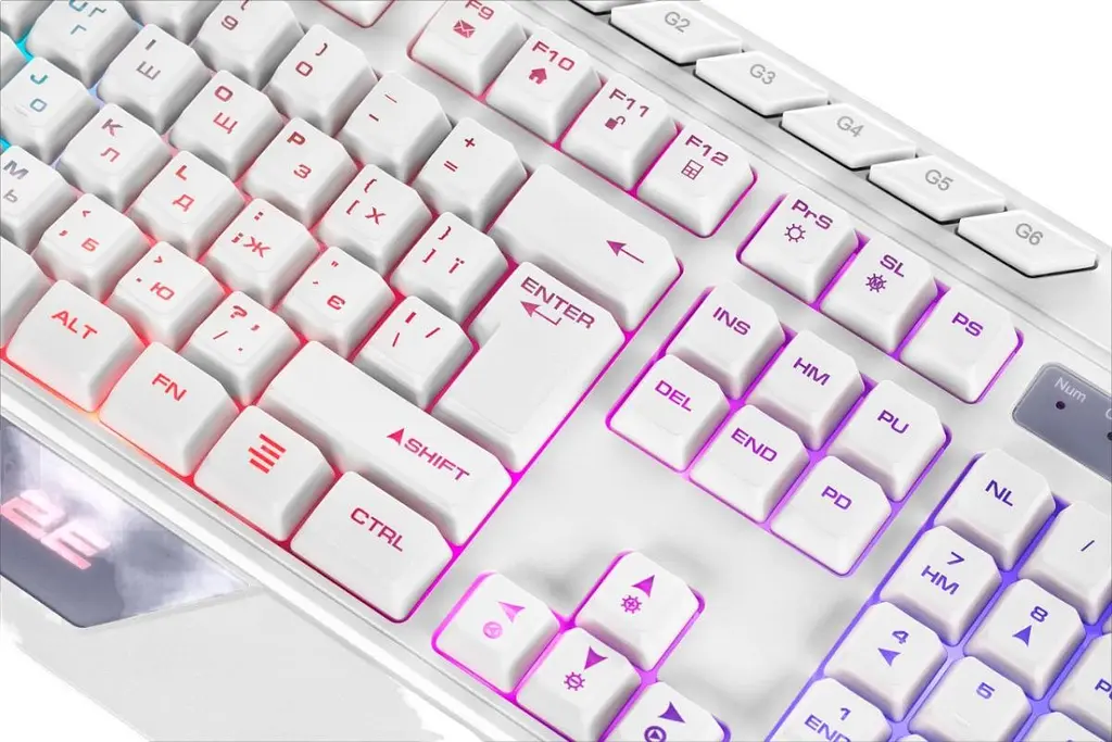 Клавіатура 2E Gaming KG315 RGB USB UA White (2E-KG315UWT) [93935] - фото 6