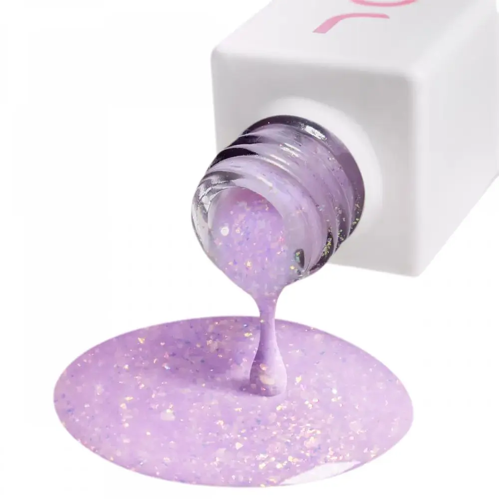 Рідкий гель для укріплення та моделювання PolyLiquid Gel 08 Lavender Bloom фіолетовий JOIA vegan 8 мл - фото 4