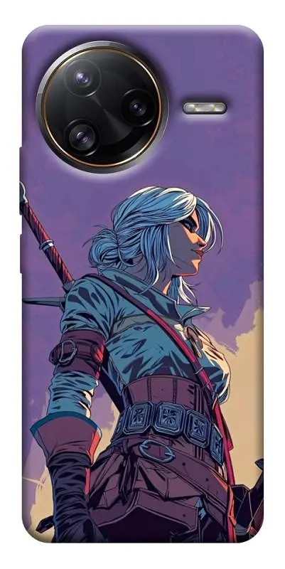 TPU чохол Demsky The witcher ciri для Xiaomi Poco F7