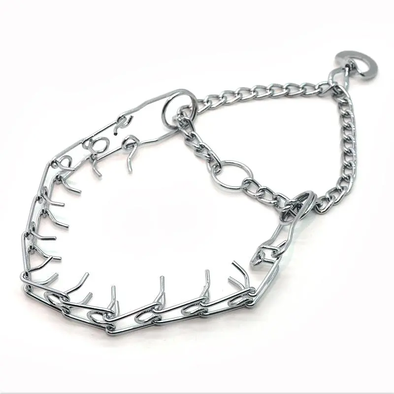 Нашийник зашморг Zoo-hunt суворий економ для собак хромовий ХЖЧ 3,0 мм 50 см - фото 3