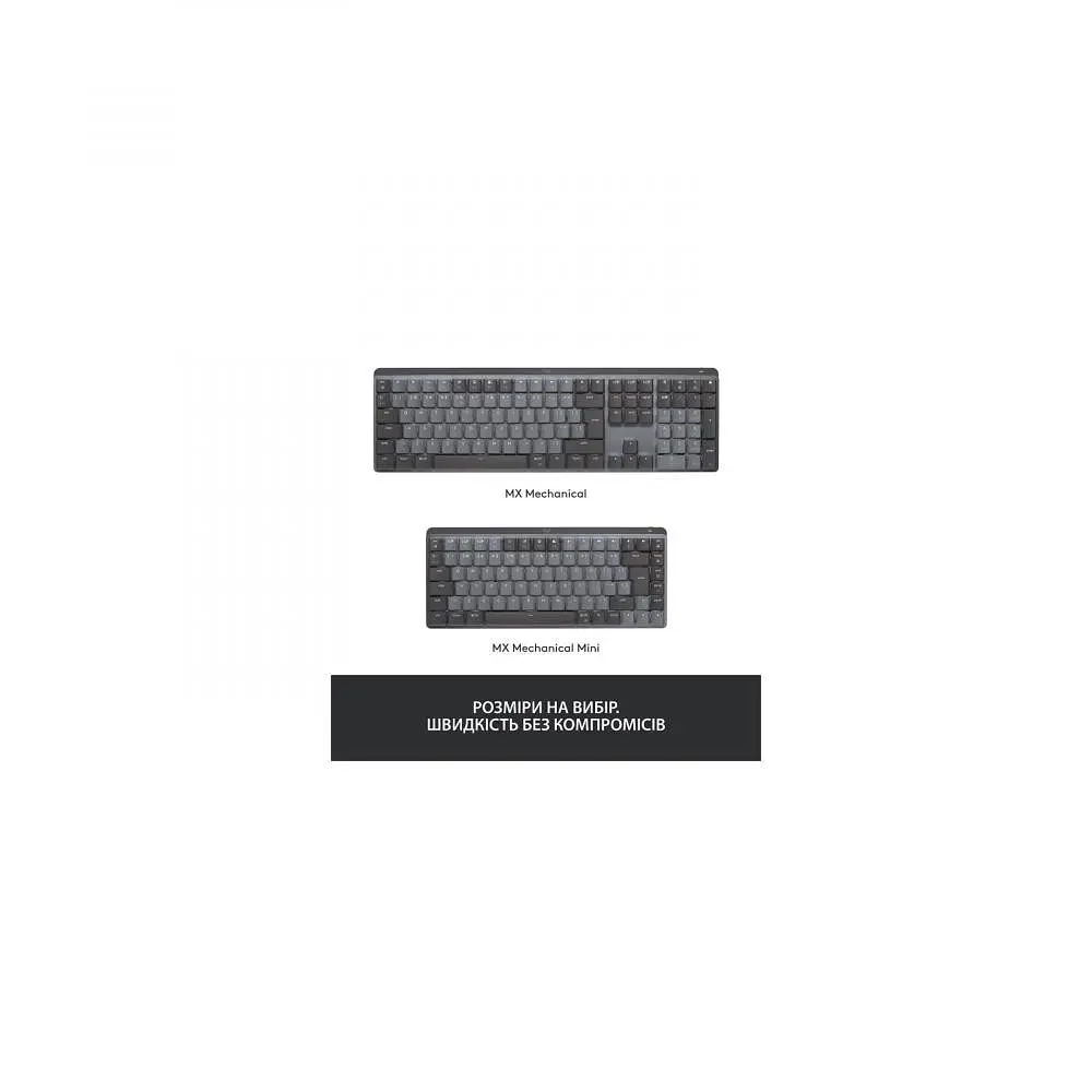 Клавіатура Logitech MX Mechanical Wireless Keyboard (920-010757, 920-010547) - фото 10