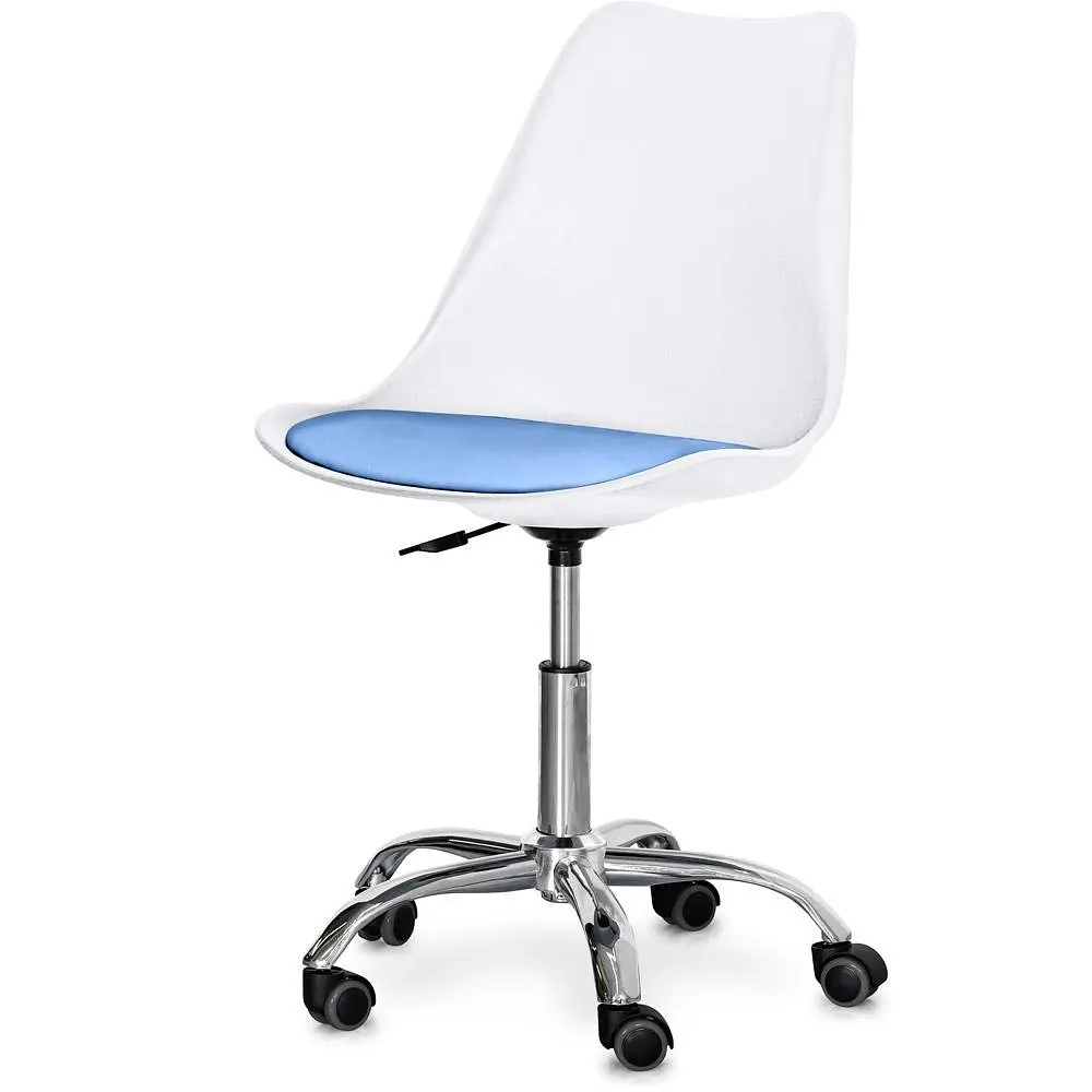 Детское кресло Evo-kids Capri White/Blue (H-231 W/BL)  - фото 2