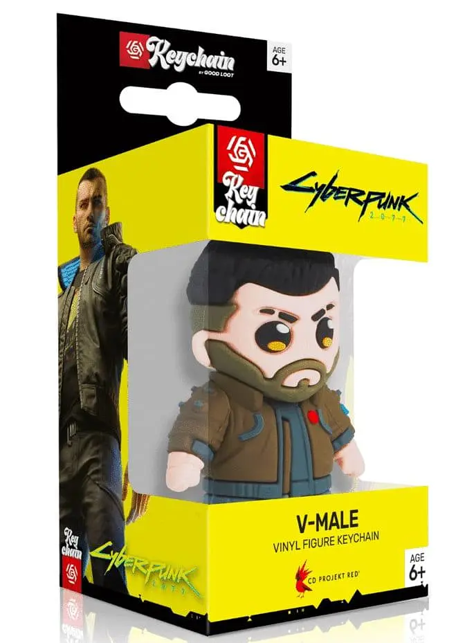 Брелок GoodLoot Cyberpunk 2077 V-Male - фото 2
