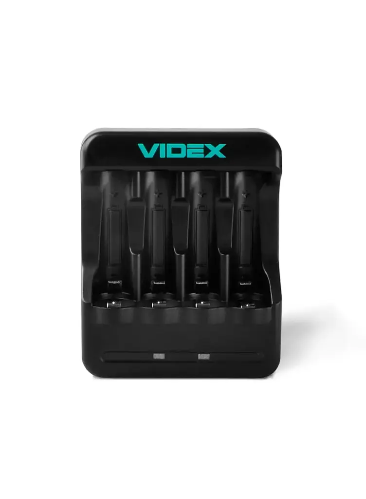 Зарядний пристрій для акумуляторів Videx N401 Ni-MH/Cd АА/ААА Чорний (30151400)